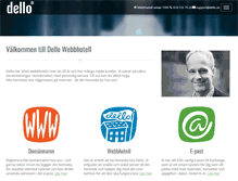 Tablet Screenshot of dello.se